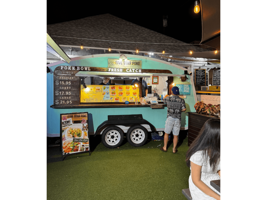ハワイでANAマイルが貯まるお店 Five Star Poke ファイブスターポケ